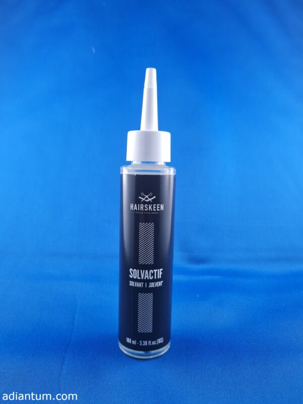 Dissolvant dermique pour prothèse capillaire