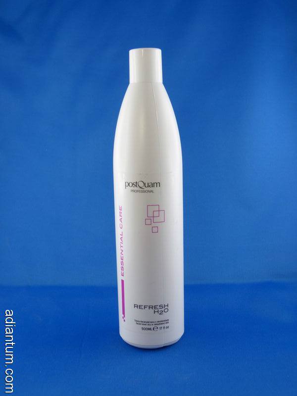 Tonique hydratant visage essential care REFRESH H2O 500 ml recto
