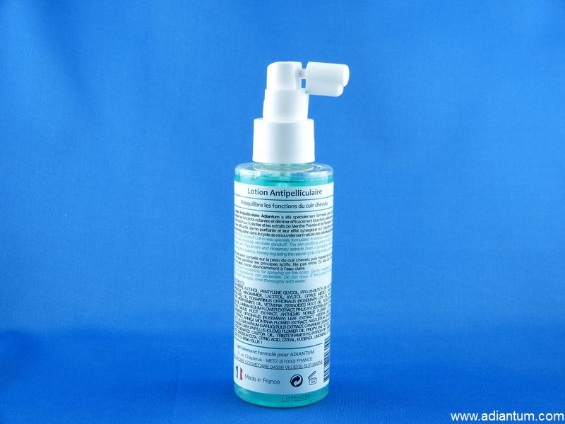 lotion antipelliculaire verso
